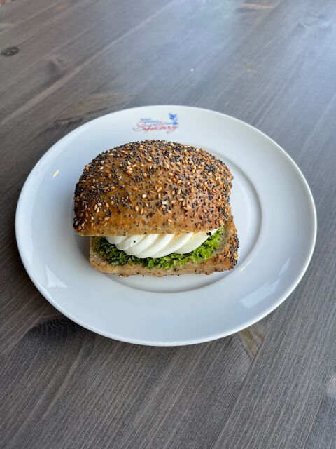 Weltmeisterbrötchen Ei